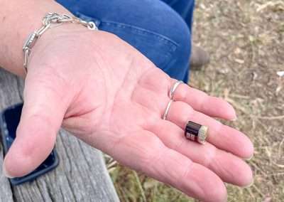 That's How Small A Nano Sized Geocache Is