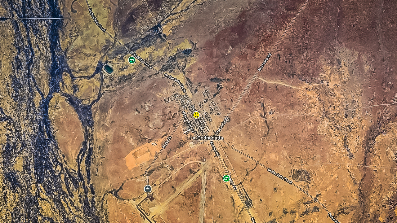 Geocaching Oodnadatta Track Around Oodnadatta