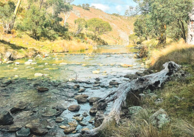Blue Waterholes In Kosciuszko National Park