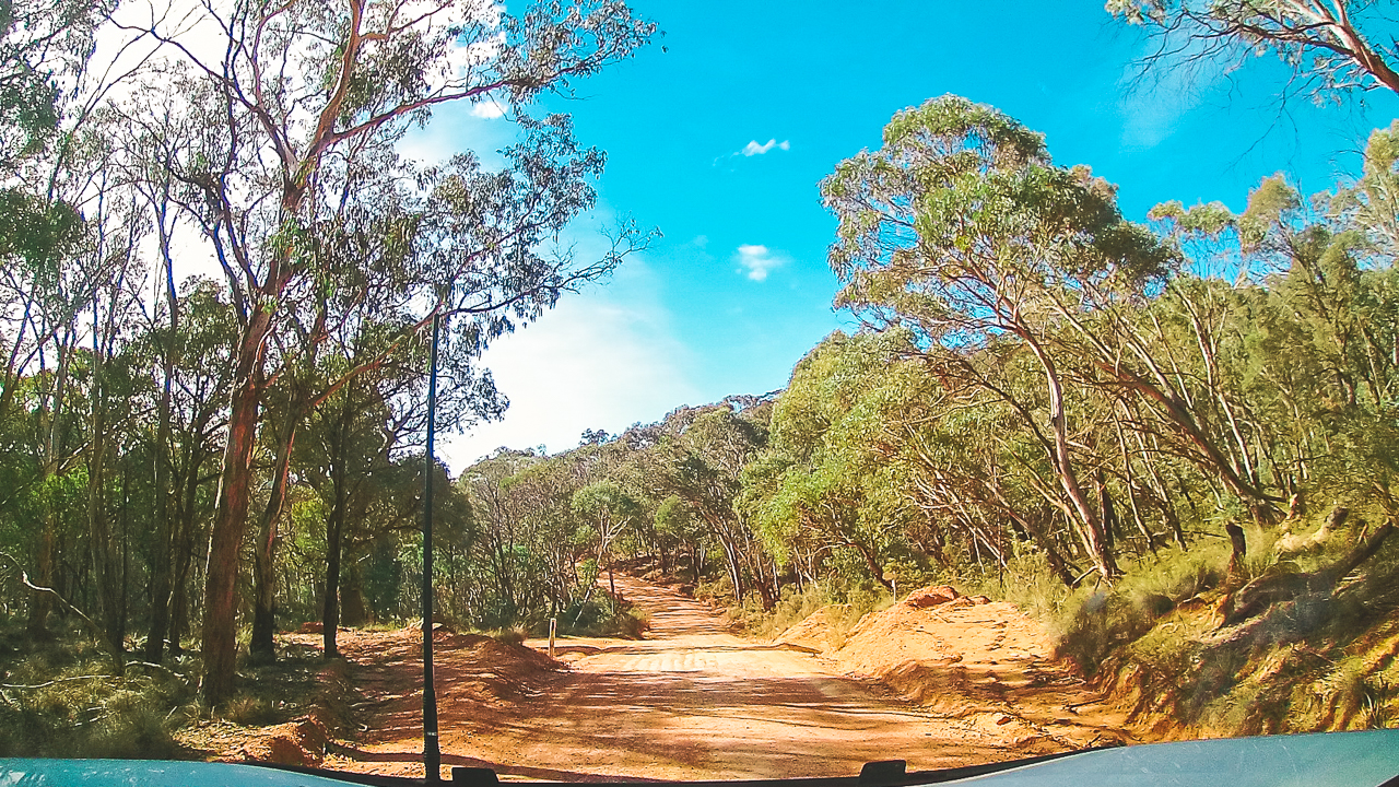 Dirt Road We Travelled While Visiting One Of The Snowy Mountains Historic Huts