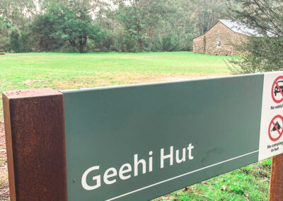 Geehi Hut Sign