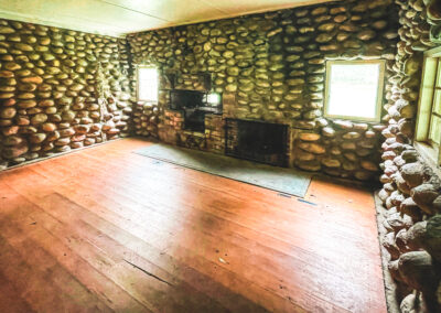 Inside Geehi Hut