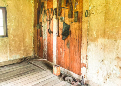 Inside Orroral Homestead One Of The Snowy Mountains Historic Huts We Visited