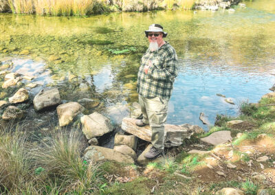 Me Beginning The Clarke Gorge Walk At Blue Waterholes In Kosciuszko National Park