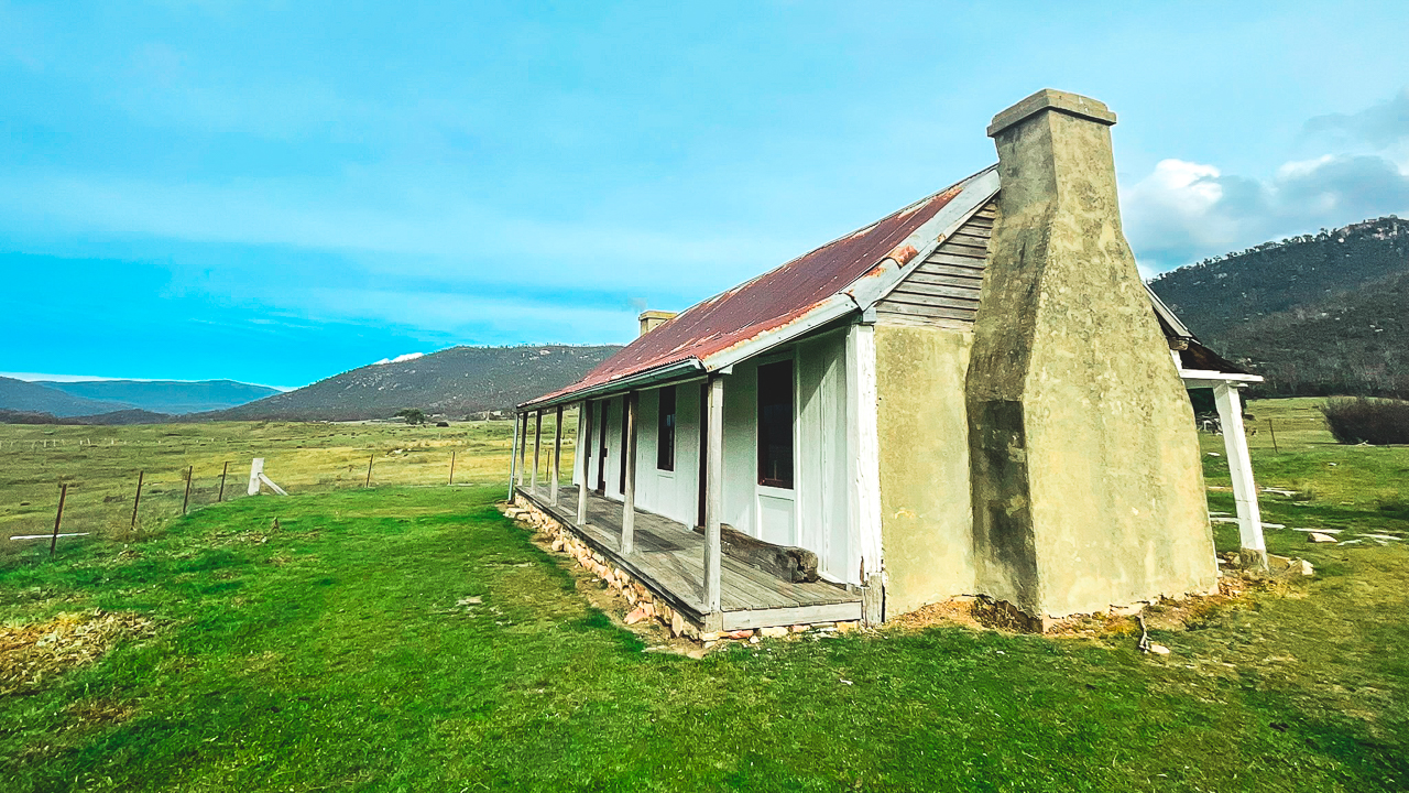 Orroral Homestead One Of The Snowy Mountains Historic Huts We Visited ()