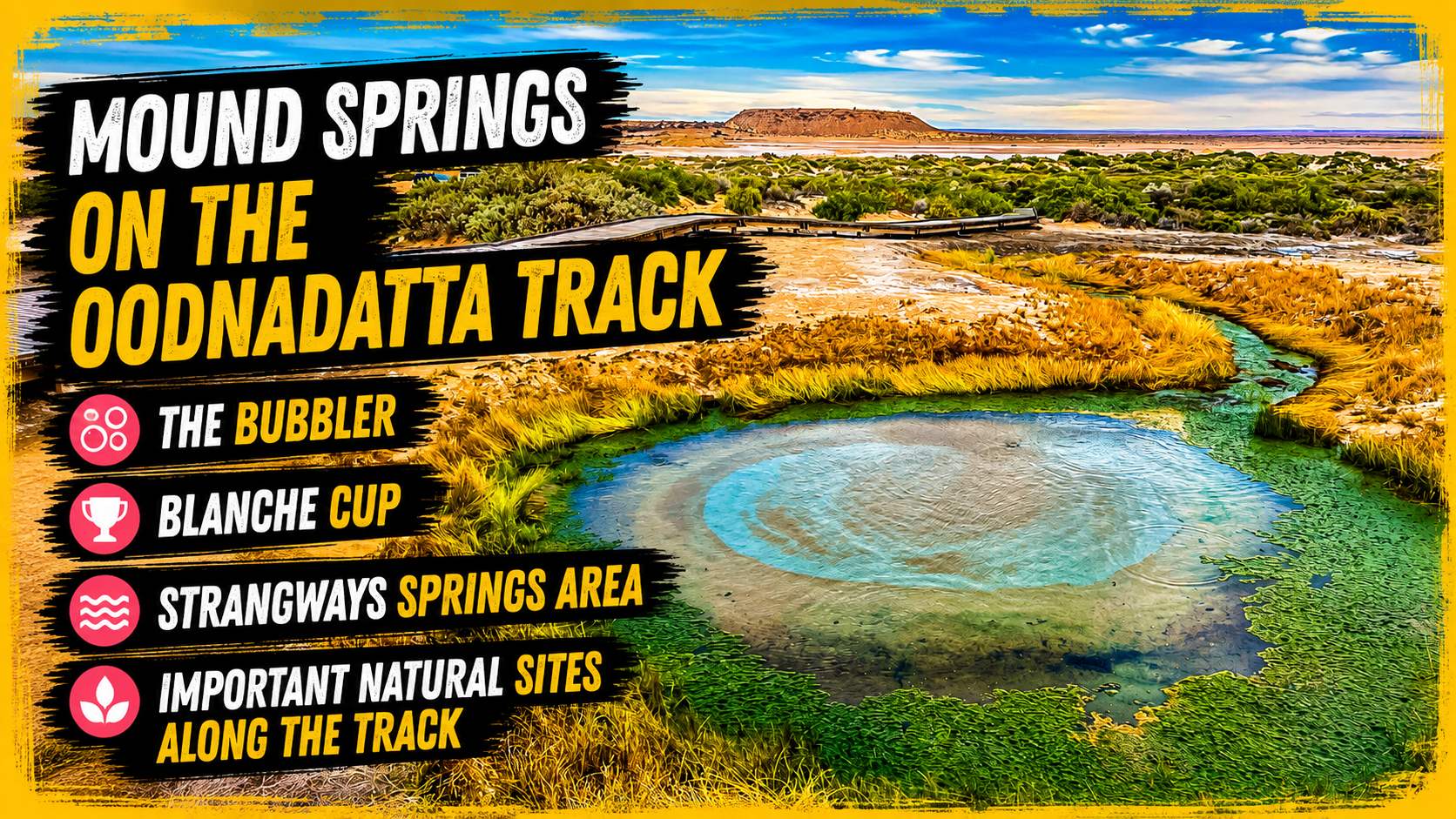 The Bubbler Mound Spring