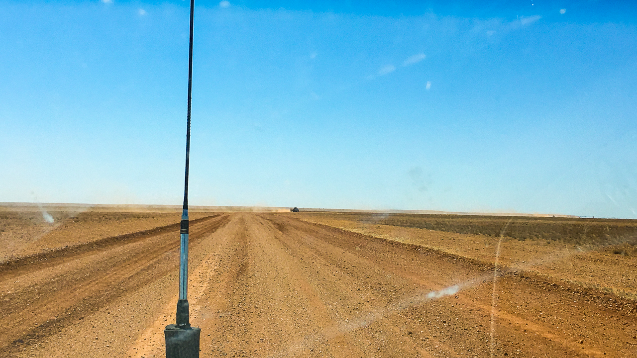 Us On The Birdsville Track In