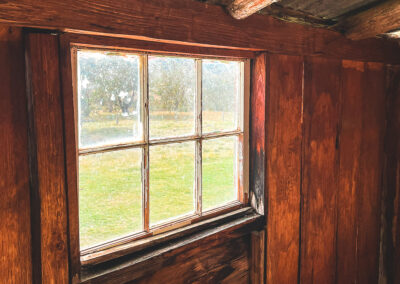View From Inside A NSW High Country Hut