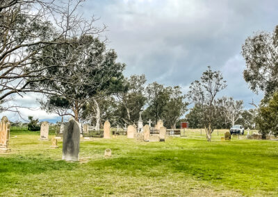 Graves At Langs Creek Cemetery