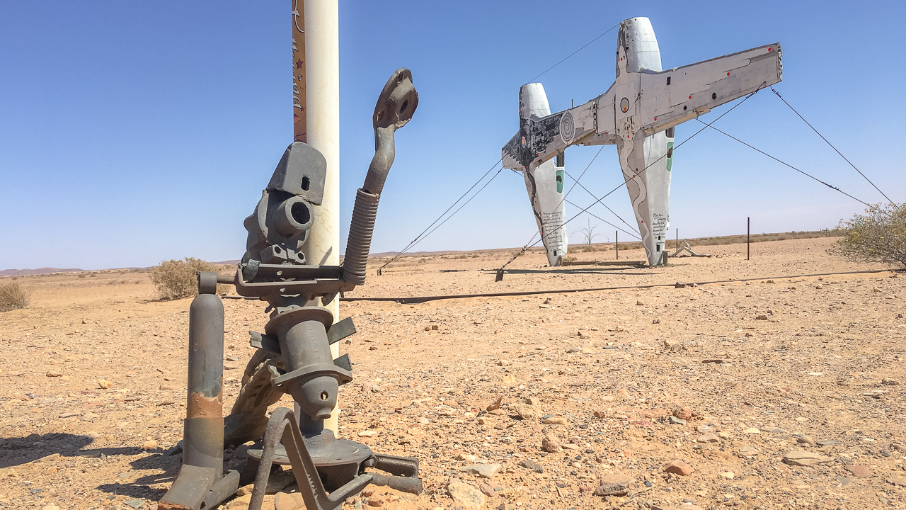 Interesting Sculpture Along The Oodnadatta Track