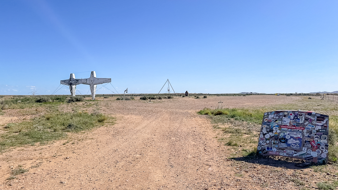 Plane Henge On The Oodnadatta Track