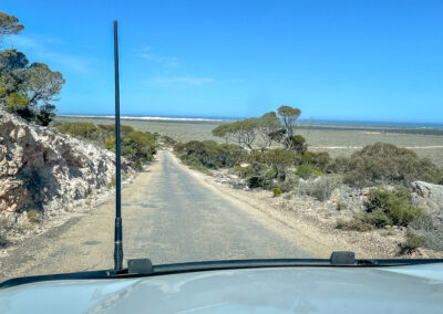 Heading Down To Eucla Telegraph Station Ruins