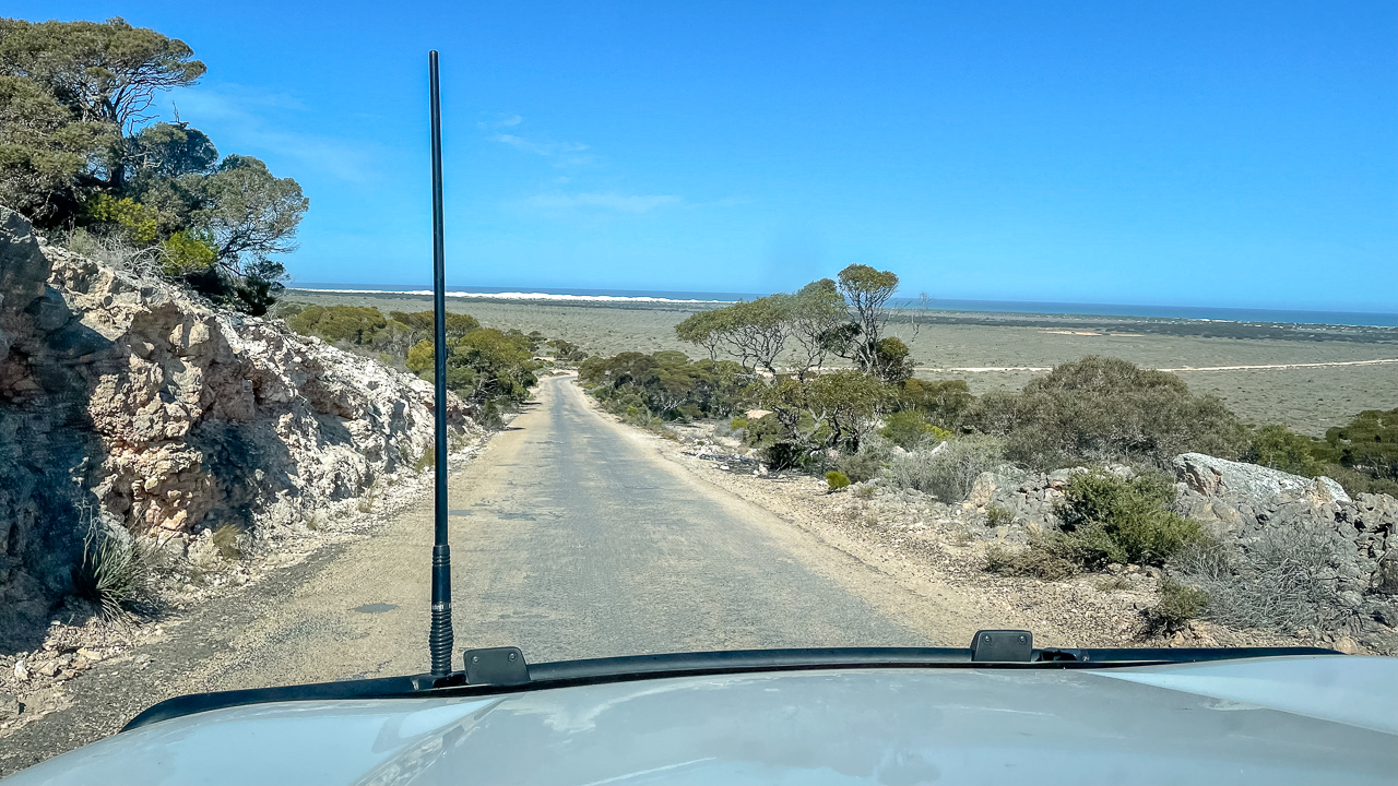 Heading Down To Eucla Telegraph Station Ruins