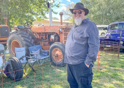 Me Looking At Tractors Again At The Cootamundra Show