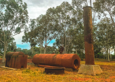 Old Steam Boiler Wyalong NSW