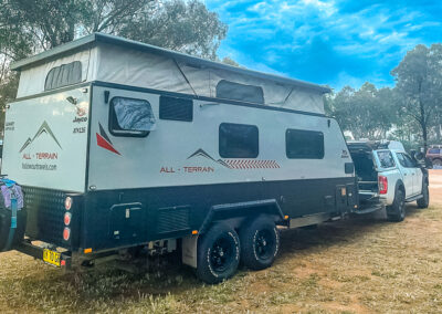 On The Way To Let's Dance Carinda Camped At Wyalong