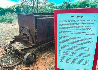Tar Heater Used For Bitumen Roads In The Bland Shire NSW